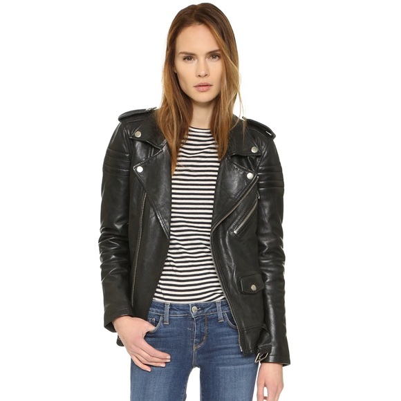 blk dnm biker jacket